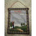 "19th Hole" Tapestry Wall Hanging