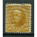 Used 283 10c Daniel Webster Just Clears M05292