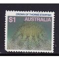 AUSTRALIA 1984 MARINE LIFE $1 STARFISH USED SG937