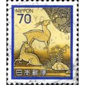 JAPAN, Kasugayama lacquer writing box, deer, ye...