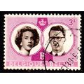 Belgium 1960 Royal Wedding 3F Used Stamp