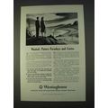 1942 Westinghouse Ad - Future Faradays and Curies