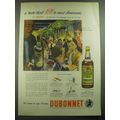 1946 Dubonnet Liqueur Ad - A taste-thrill new t...