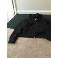 Champion Kids Full Zip Hoodie Jacket Size M Black