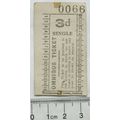 Vintage: 3d single omnibus ticket, Williamson, ...