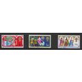GREAT BRITAIN 1969 CHRISTMAS SG 812 / 814 SET 3...