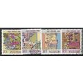 1989 Michel 1393/1396 - fine used (o)