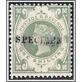 QV SG211 1887 1- Shilling Jubilee Green (Specim...