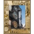 Prague Laser Engraved Wood Picture Frame Portra...
