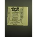 1960 Cosmos Travel Bureau African Department Ad - African Safaris