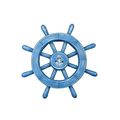 Pack Of 2] Rustic All Light Blue Decorative Shi...