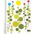 Silvine Twin Wire A4 Notebook Modern Abstract G...