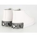 MOSCHINO COUTURE Leather Logo Trainers BNIB (RA...
