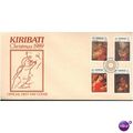Kiribati FDC 1989 - SG 318-321 - Christmas
