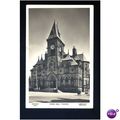Yorkshire YEADON Town Hall Postcard by Lilywhit...
