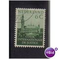 NETHERLANDS 1951 OFFICIAL 6C GREEN F/U SGJ25