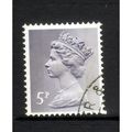 GREAT BRITAIN 1971 SG X 866 5p PALE VIOLET 2 BA...