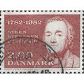 DENMARK, Steen Steensen Blicher, red-brown 1982, 2.00Kr