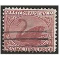 Western Australia 1906 SG141 3d Brown Good Used...