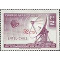 CHILE, SPACE, Satellite amd Radio station, o/p ...