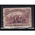 Used 231 2c Landing of Columbus Fine K0861