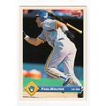 1993 Donruss Paul Molitor baseball card #75 – B...