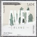 Andorre Français 2020 Sapin blanc Neuf **