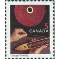 CANADA, Weaving, black 1999, 5c