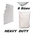 Extra Large White Woven Polypropylene Sandbags ...