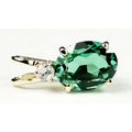 Russian Nanocrystal Emerald, 14KY Gold Pendant,...