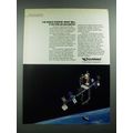 1988 Lockheed NASA Space Station Ad - What Will It Do For Us On Earth?