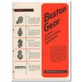 Boston Gear Works Inc 1945 vintage industrial c...