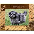 Peekapoo Laser Engraved Wood Picture Frame (4 x 6)