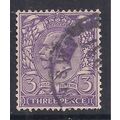 GB 1924 - 26 KGV 3d Violet SG 423 Wmk 111 ( F618 )