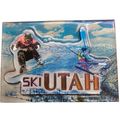 Ski Utah Artwood with Rised Icon