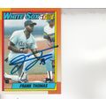 FRANK THOMAS 1990 ROOKIE AUTOGRAPHED CHICAGO WH...