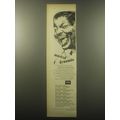 1959 Verve Records Advertisement - Musical dynamite Oscar Peterson