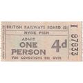 RYDE Promenade PIER Isle of Wight - Railway Tic...