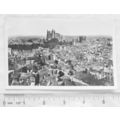 old postcard Narbonne, France - Aerial View