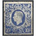 1942 SG478a 10/- Ultramarine Good/Fine Used . ..