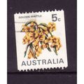 AUSTRALIA 1970 SG467 5c GOLDEN WATTLE FINE USED#2
