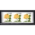 3054 32c Yellow Rose Very Fine MNH PNC 7777/3 P...