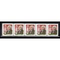 2149av 18c George Washington Fine MNH Dry Gum P...