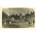 Yorkshire "BEDALE 100 YEARS AGO" Postcard