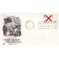Alabama United States 1976 State Flags FDC Mont...