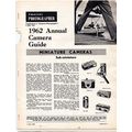 Amateur Photographer Supplement 1962 Annual Cam...