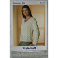 Vintage: Stylecraft 8110 sweater, Carousel DK, ...