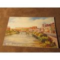 Valentines Postcard - River & Bridge Bude, Corn...