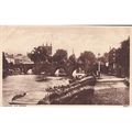 Wey Bridge Hereford Herefordshire Postcard (HER...