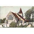 Slindon, W Sussex - Church (St. Marys) - postca...